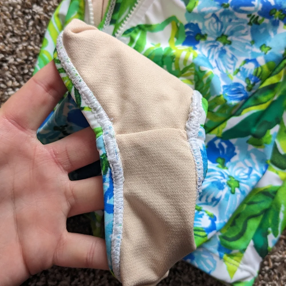 MOTT 50 Mini Kelly Girls Long Sleeve One Piece Swimsuit Toddler Size 2T UPF 50+